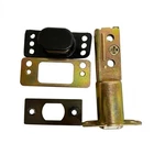 Signature Hardware Deadbolt Latch Set 2-3/4" Includes & Strike Plate Open. Price: $11.79.