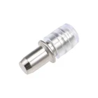 Uxcell Shelf Bracket Peg 5X17MM Nickel Plated Holder Support Silver Tone New. Price: $24.99.
