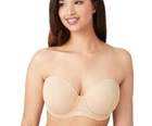 Wacoal Red Carpet Strapless Bra Underwire Sand Beige 32DDD 854119 Adjustable New. Price: $29.99.