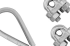 National Hardware N100-349 Cable Clamp Kit, Stainless Steel 3/32 X 1/8 In. New. Price: $89.99.