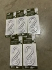 New 5-PACK Lot National N275-131 Hanging Plant Extension Hook 3-1/2" White. Price: $16.49.
