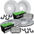 R1 Concepts Front Rear Brakes And Rotors Kit Pads New. Price: $259.90.
