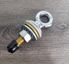 Lot Of 10 Pack Perma-cast Bolt Vinyl Rope Eye Chrome-plated Bronze 1-1/2" PI-72B New. Price: $112.88.