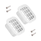 Vyh X 3 Rain Gutter Downspout Drop Outlet With Filter (WHITE,2 Pack) New. Price: $14.99.