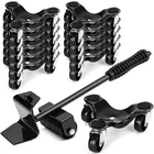 Timtin 13 Pcs Furniture Moving Dolly Set, Wheel Steel Tri Heavy Black New. Price: $69.49.