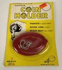 Vintage 1967 Quikoin Coin Holder Key Chain Squeeze Change Purse Made Usa Nos New. Price: $25.51.