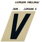 Hillman 1.5 In. Black Aluminum Self-adhesive Letter (6-PACK) New. Price: $7.72.