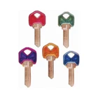 Ilco KW10-PC-ASSORTED Kwikset Cool Color Plastic Head Key Blank Quantity 5 New. Price: $17.78.