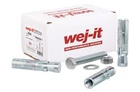 Wej-it PD58 Internally Threaded Drop-in Anchor, Carbon Steel, Zinc Plated Fin... New. Price: $56.99.