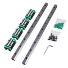 2X HGR20 Linear Guide Rail + 4X HGH20CA Block Cnc 3D Printer Diy 2000MM New. Price: $182.99.