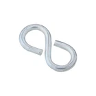 National Hardware N121-350 S-hook, 20 Lb Working Load, 1/8 Dia Wire, Steel, Z New. Price: $10.35.