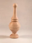 Newel Post Finial Maple Wood Unfinished Cap. Price: $17.99.