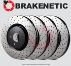 Front+rear Brakenetic Premium Cross Drilled Disc Rotors 50.40090.21 New. Price: $381.41.