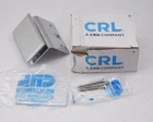 Crl P190SCH Polished Chrome Pinnacle Glass Clamp Wall Mount Bracket 4-14K-16 Open. Price: $15.05.