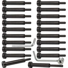 Cable Railing Hardware, Black Invisible Kit/turnbuckle For Wood... New. Price: $172.39.