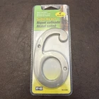 #6 4" House Number, Satin Nickel, Hy-ko, BR-43SN/6 New. Price: $9.00.