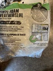 Thermwell Vinyl Foam Weatherstrip Tape, 3/4W X 3/16-IN. 17-FT. Open. Price: $10.99.