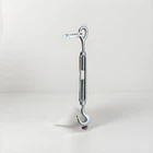 2- National Hardware Galv. Steel 3/8" X 6" Hook/eye Turnbuckle 3272BC N177-493 New. Price: $12.34.