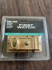Vtg 1995 Brass Night Latch With 5-PIN Tumbler Locking Cylinder 1105 New. Price: $29.74.
