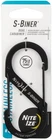 Nite Ize S-biner Stainless Steel Dual Carabiner #4 Black New. Price: $10.07.