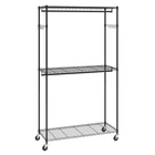 Vevor Clothes Rack Rolling Clothing Garment With 3 Storage Tiers 400 Lbs New. Price: $71.99.