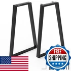 Titeck Metal Table Legs 28 Inch - Kitchen Dining Desk Trapezoid Heavy Duty New. Price: $92.63.