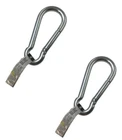 Qty 2 National Hardware Interlocking Spring Snap Zinc Plated 3/4" N830-309 New. Price: $14.14.