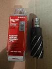 Milwaukee 49-59-2113 1-1/8" X 2" Annular Cutter High Speed Steel New. Price: $100.00.