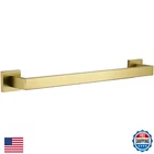 Lanc 16" Towel Bar, Wall Mounted, Brushed Gold, Sus 304 Stainless Steel New. Price: $42.15.