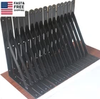 16 Pack L12 X 8" Black Heavy Duty Shelf Brackets With Screws Metal New. Price: $83.08.