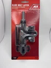 Ace Hardware 5299128 Slide Bolt Latch Black New Sealed. Price: $12.00.