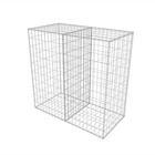 Vidaxl 39.4X19.7X39.4 Gabion Basket In Galvanized Steel Silver New. Price: $166.87.