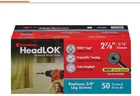 Box Of 50 Fastenmaster Headlok Structural Wood Screws 2-7/8" 3/16" Open. Price: $29.99.