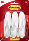 Command Medium Designer Hooks, 6 12 Strips, Damage-free Hanging Wall New. Price: $23.79.
