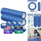 Fainne 24 Rolls Blue Painters Tape Bulk Multi Pack Safe Paper Masking New. Price: $90.86.
