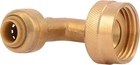 Sharkbite 1/4 Inch (3/8 Od) X 3/4 90 In., Brass New. Price: $16.99.