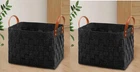 2 Pack Boldmonkey Laundry Basket 16.5 " X13 , Large Rectangular Open. Price: $24.99.