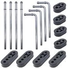 16PCS Rubber Exhaust Hanger Rod Set Heavy Duty 3/8"(10MM) 90 7.6" Long New. Price: $52.14.