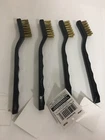 Laitner 997 Detail Brush, With Brass Bristles, 7-1/2" Overall Length Lot Of 4 Open. Price: $22.00.