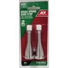 Ace Broad Spring Door Stop Satin Nickel 2 Pack 3" #5368709 New. Price: $9.00.
