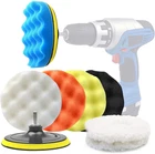 6 Inch Car Polishing Buffing Sponge Pads Kit Wool Bonnet For Auto Detail New. Price: $34.07.