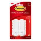 3M Command Medium Plastic Wire Hooks 3.16 In. 2 Pk #17068ES New. Price: $5.59.