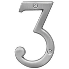 BR-43SN/3 Hy-ko Prestige Series In. Satin Nickel House Number Three New. Price: $33.77.