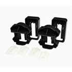 Fiberon Classic Midnight Black Pvc Line Brackets # 774163, 12 Packs Of -new. Price: $59.99.