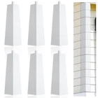 6 Pcs Aluminum Siding Corners 8 Inch Outside Caps Smooth New. Price: $28.61.