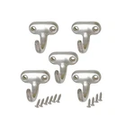 Ttype 316 Stainless Steel Marine Grade Wall Coat Hardware Hooks 5 Pcs New. Price: $30.43.