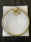 Gatco Towel Ring Brushed Brass LATITUDE2 4232 W15 New. Price: $15.99.