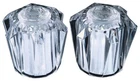 Us Hardware P-402C Clear Plastic Faucet Handle 1-3/4 X 1.75 3/8 Dia. In. New. Price: $19.44.