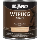 Old Masters 11116 1/2 Pt Natural Tint Base Wiping Stain 240 Voc New. Price: $13.98.