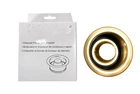 Delta 72030-CZ Basin Waste Gold Drop-in Kitchen Disposal Flange Stopper Open. Price: $49.99.